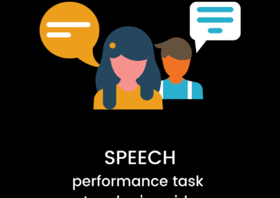 Speech: Performance Task Teacher Guide